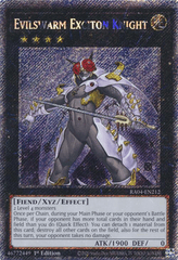 Evilswarm Exciton Knight - RA04-EN212 - (Platinum Secret Rare) - 1st Edition